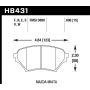 Hawk Performance HB431N.606 HP Plus Disc Brake Pad