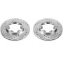 PowerStop JBR360XPR PowerStop Evolution Performance Drilled, Slotted & Plated Brake Rotor Pair