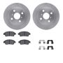 Dynamic Friction 6512-76419 Rotor Kit