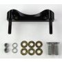 Wilwood 250-13150 Caliper Mounting Kit w/Bracket-Billet Narrow Dynalite Radial Mount 10.50in Rotor Sprint