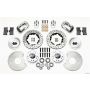 Wilwood 140-11014-DP Forged Dynalite Front Kit 11.00in Drill-Polished 37-48 Ford Psgr. 360 Plate Mount