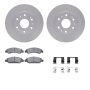 Dynamic Friction 4412-48024 Rotor Kit