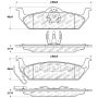 StopTech Performance 10-14 Ford F-150 Rear Brake Pads