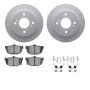 Dynamic Friction 4512-67081 Rotor Kit