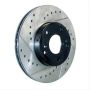 Stoptech 127.47036L 2017 Subaru Outback Slotted & Drilled Left Sport Brake Rotor