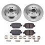 PowerStop KOE5653 OE Stock Replacement Low-Dust Ceramic Brake Pad and Rotor Kit