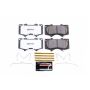 PowerStop Z36-976B PowerStop - Z36 Truck and SUV Carbon-Fiber Ceramic Brake Pads with Hardware Kit