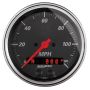 AutoMeter 1449 Designer Black 3-3/8in Electric 120MPH GPS Speedometer