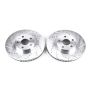 PowerStop JBR931XPR PowerStop Evolution Performance Drilled, Slotted & Plated Brake Rotor Pair