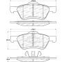 Stoptech 308.10470 Street Brake Pads
