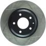 Stoptech 126.45072SL Power Slot 2003+ Mazda RX8 Slotted Left Rear Rotor - SPORT SUSPENSION ONLY