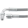 ALLSTAR PERFORMANCE ALL46332-36 36in #3 Line -3 Str/90 Deg 3/8-24 Inv Flr