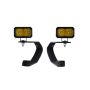 Diode Dynamics DD6753 10-21 Toyota 4Runner Stage Series 2in LED Ditch Light Kit - Yellow Pro Combo