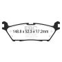 EBC Brakes DP43037R Yellowstuff Street And Track Brake Pads