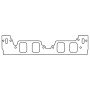 Cometic Gasket C5419-031 Cometic Chevy Mark-IV Big Block V8 .031in Fiber Intake Mani Gskt Set