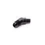 FRAGOLA FRG482362-BL 45 Deg Adapter Fitting #6 x 1/8 MPT Black