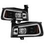 SPYDER 5085245 1 Piece Projector Headlights - Light Bar LED - Black