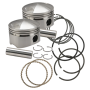 S&S Cycle 106-5535 36-84 BT 3-5/8in Piston Set - Standard