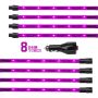 XKGLOW XK041002-P XK Glow Tube Single Color Underglow LED Accent Light Car/Truck Kit Pink - 8x24In