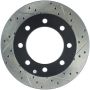Stoptech 127.65112L Slotted & Drilled Sport Brake Rotor