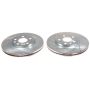 PowerStop AR82204XPR PowerStop Evolution Performance Drilled, Slotted & Plated Brake Rotor Pair