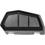 Kuryakyn 10026-2 Enygma Passenger Boards - Goss  Black