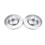 PowerStop EBR430XPR PowerStop Evolution Performance Drilled, Slotted & Plated Brake Rotor Pair