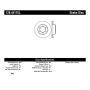 Stoptech 128.44118L Drilled Sport Brake Rotor