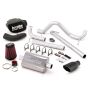 Banks Power 51340-B 07-11 Jeep 3.8L Wrangler - 4dr Stinger Sys (no AutoMind) - SS Single Exh w/ Black Tip