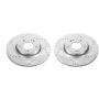 PowerStop JBR1567XPR PowerStop Evolution Performance Drilled, Slotted & Plated Brake Rotor Pair