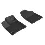 3D MAXpider 2017-2020 Honda Ridgeline Kagu 1st Row Floormat - Black