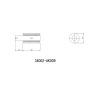 HKS UNIVERSAL EX H/M SUS 130-65 w/o tail (MOQ: 8pcs)