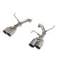 Remark 2022+ Subaru WRX (VB) 4in Axleback Exhaust w/ Stainless Double Wall Tip