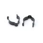 Ti22 PERFORMANCE TIP4531 Brake Line Clip 1.25in Stainless Steel Pair Blk