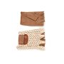 OMP RACING, INC. OMPIB0-0747-A01-010-L Tazio Gloves Brown Large