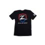 Zone Offroad Black Premium Cotton T-Shirt w/ Patriotic Zone Logos - Medium