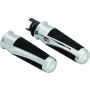 Kuryakyn 5766 Phantom Grips Indian Chrome