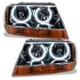 Oracle Lighting 7167-001 SMD Pre-Assembled Headlights, Black, White