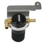 Moroso 85617 07-14 Ford Mustang GT500 Air/Oil Separator Catch Can - Small Body - Billet Aluminum - Black