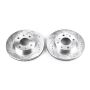 PowerStop JBR525XPR PowerStop Evolution Performance Drilled, Slotted & Plated Brake Rotor Pair