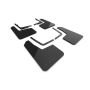 Rally Armor MF73-UR-BLK-MBK Black Mud Flap/Metallic Black Logo