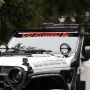 Go Rhino 754805012CDS Universal Blackout Combo Series 50in Double Row LED Light Bar w/ Amber Lighting - Black