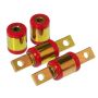 Prothane 88-00 Honda Civic Rear Upper Control Arm Bushings - Red