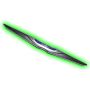 Oracle Lighting 3019-004 Green Illuminated LED Sleek Wing, Single Intensity