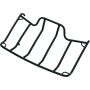 Kuryakyn 7137 Luggage Rack Tour Pak Black