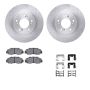 Dynamic Friction 6612-58003 Rotor Kit