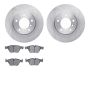 Dynamic Friction 6502-31407 Rotor Kit