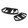 Burly Brand B13-1051B MX Passenger Boards - Black