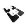 Rally Armor MF80-UR-BLK/GRY Black Mud Flap/Grey Logo