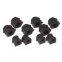 Prothane 8-1143-BL 06+ Honda Civic Front/Rear Sway Bar Bushing Kit - Black